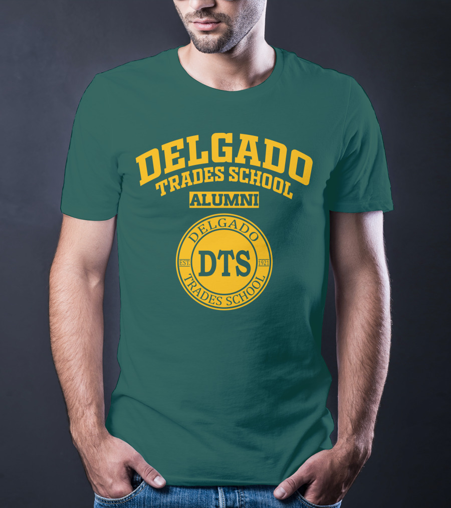 Delgado Trades School Alumni DTS EST 1921 T-Shirt
