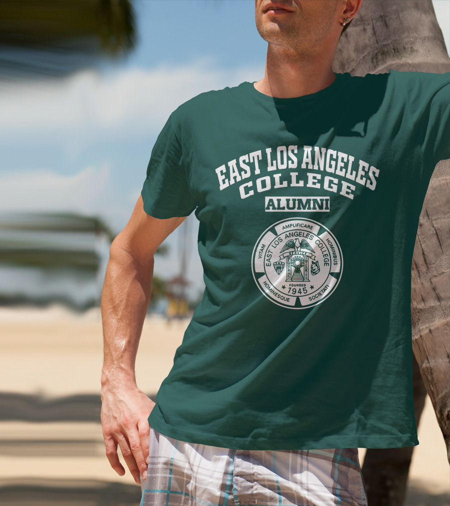 East Los Angeles College Alumni Seal Vitam Amplificare Hominibus 1945 T-Shirt