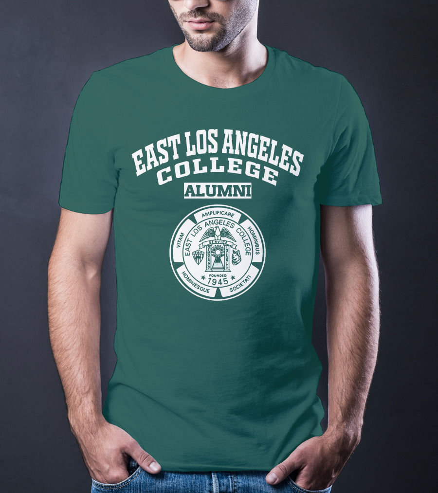 East Los Angeles College Alumni Seal Vitam Amplificare Hominibus 1945 T-Shirt