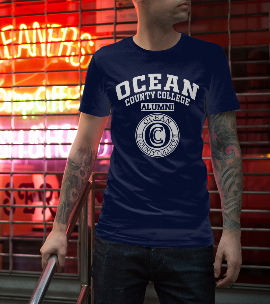 Ocean County College Alumni EST 1964 Seal T-Shirt