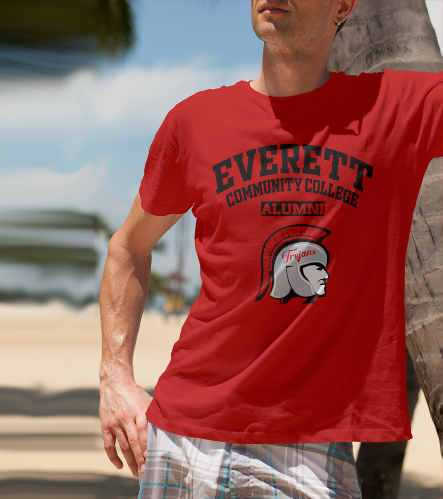 Everett Community College Alumni Trojans T-Shirt