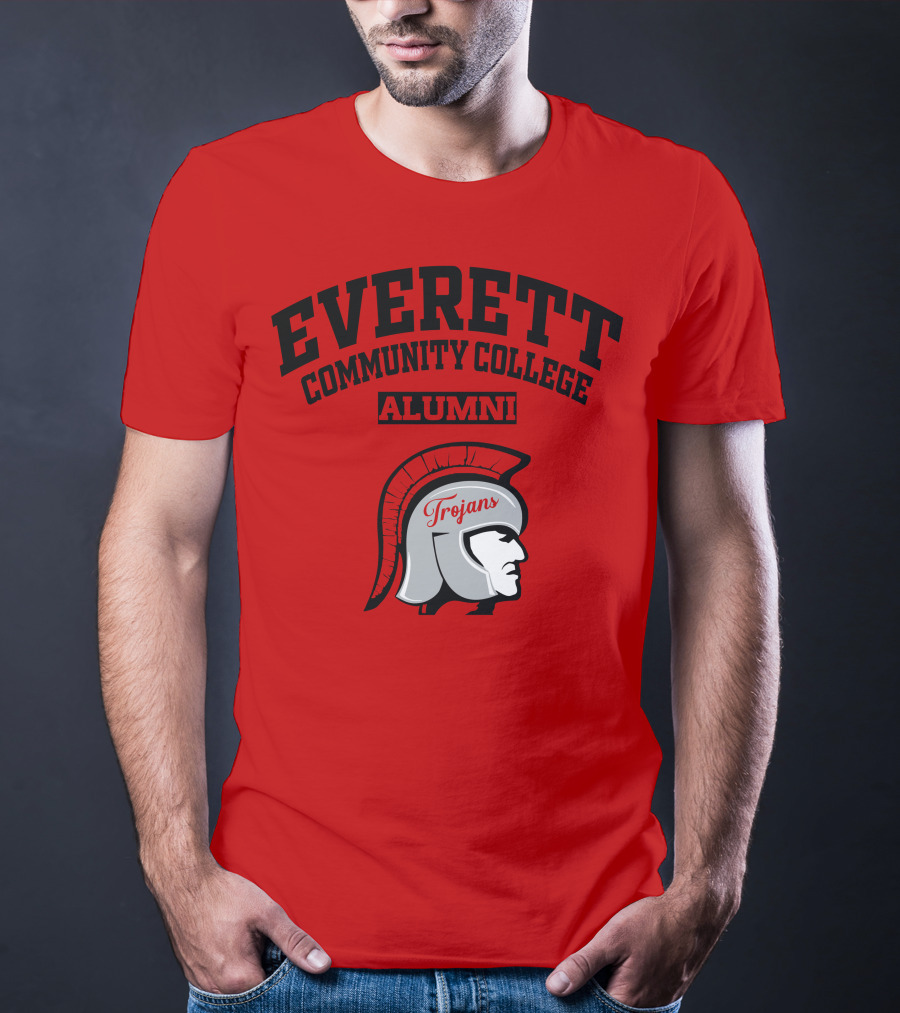 Everett Community College Alumni Trojans T-Shirt