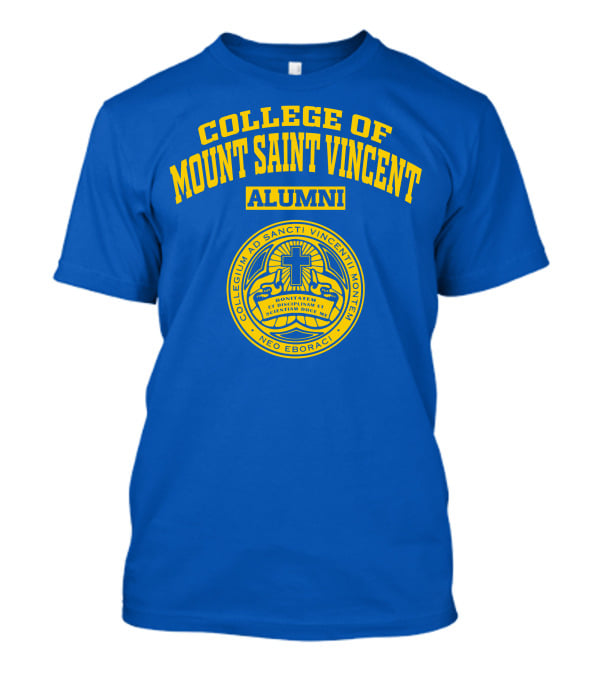 College Of Mount Saint Vincent Alumni Collegium Ad Sancti Vincentii Montem Neo Eboraci T-Shirt