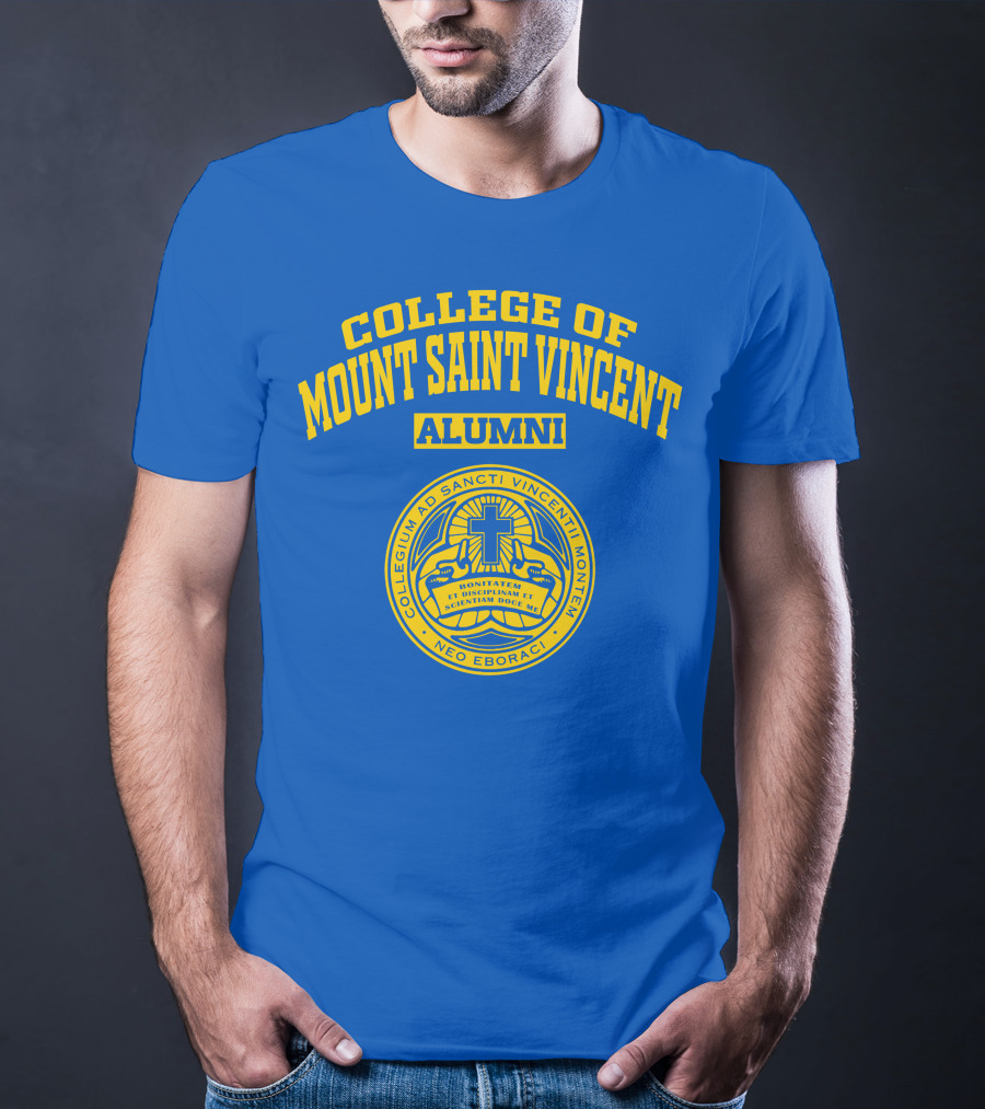 College Of Mount Saint Vincent Alumni Collegium Ad Sancti Vincentii Montem Neo Eboraci T-Shirt