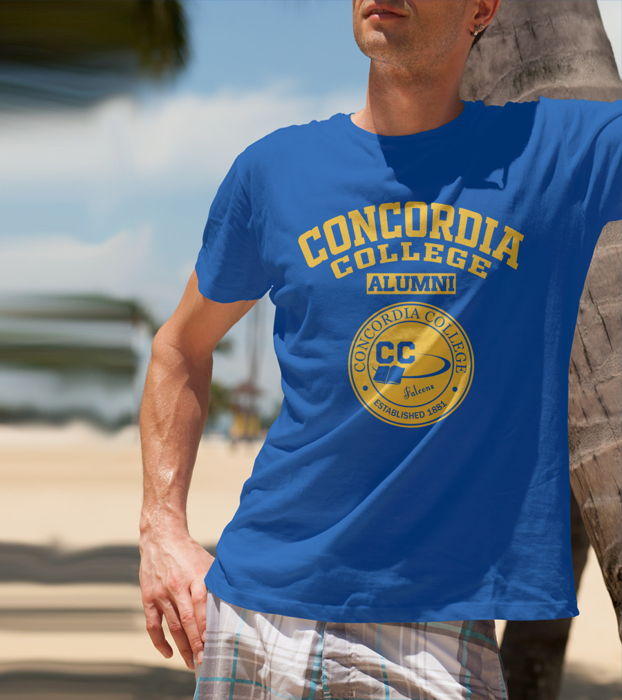 Concordia College Alumni Falcons Established 1881 CC T-Shirt