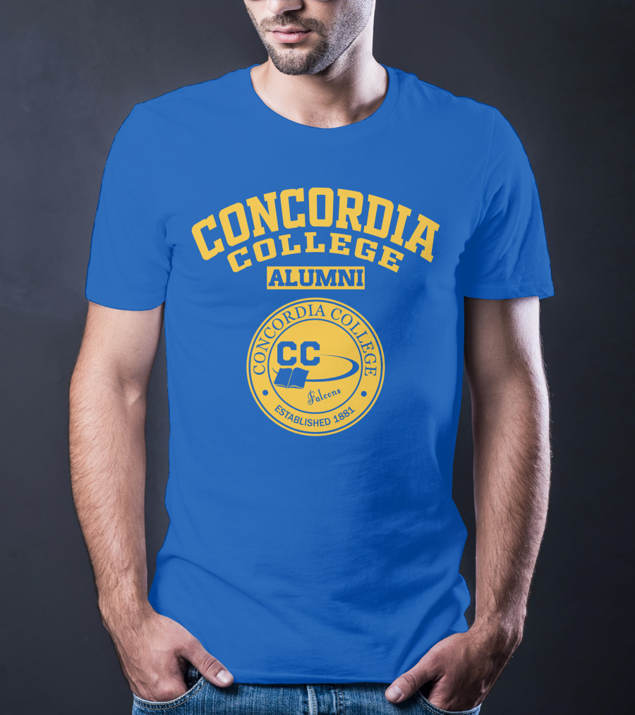 Concordia College Alumni Falcons Established 1881 CC T-Shirt