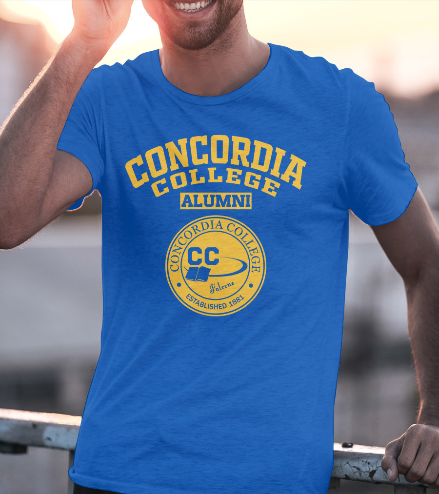 Concordia College Alumni Falcons Established 1881 CC T-Shirt