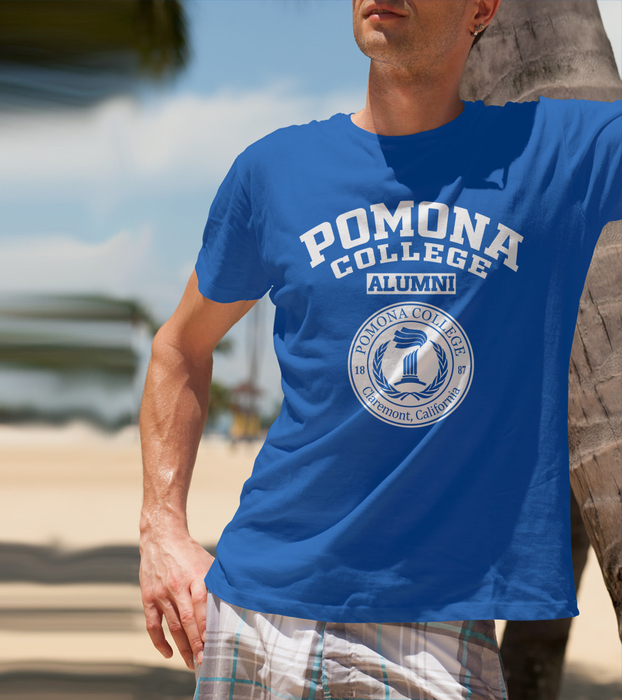 Pomona College Alumni Seal Claremont California 1887 T-Shirt