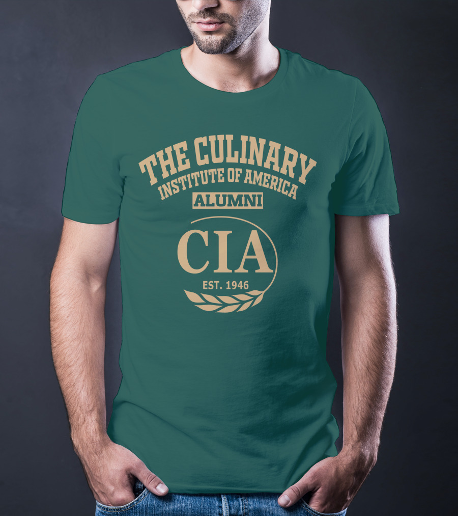 The Culinary Institute Of America Alumni CIA Est. 1946 T-Shirt