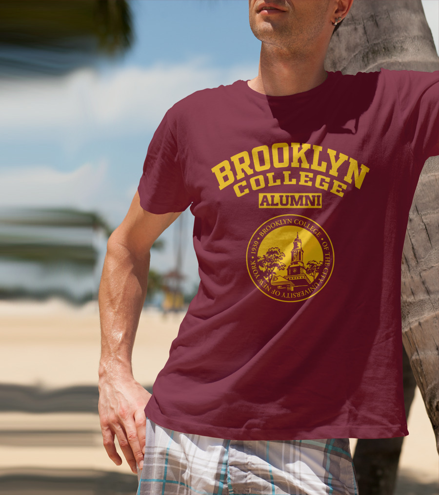 Brooklyn College Alumni 1930 Seal University Of The City Of New York T-Shirt