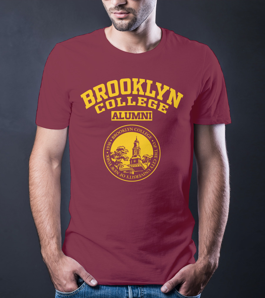 Brooklyn College Alumni 1930 Seal University Of The City Of New York T-Shirt