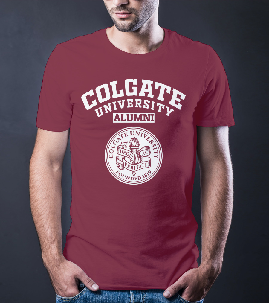 Colgate University Alumni Deo Veritati Seal Founded 1819 T-Shirt