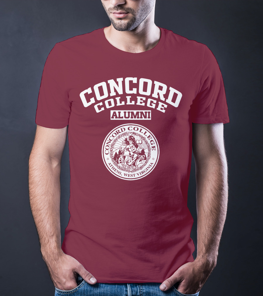 Concord College Alumni Athens West Virginia 1872 T-Shirt