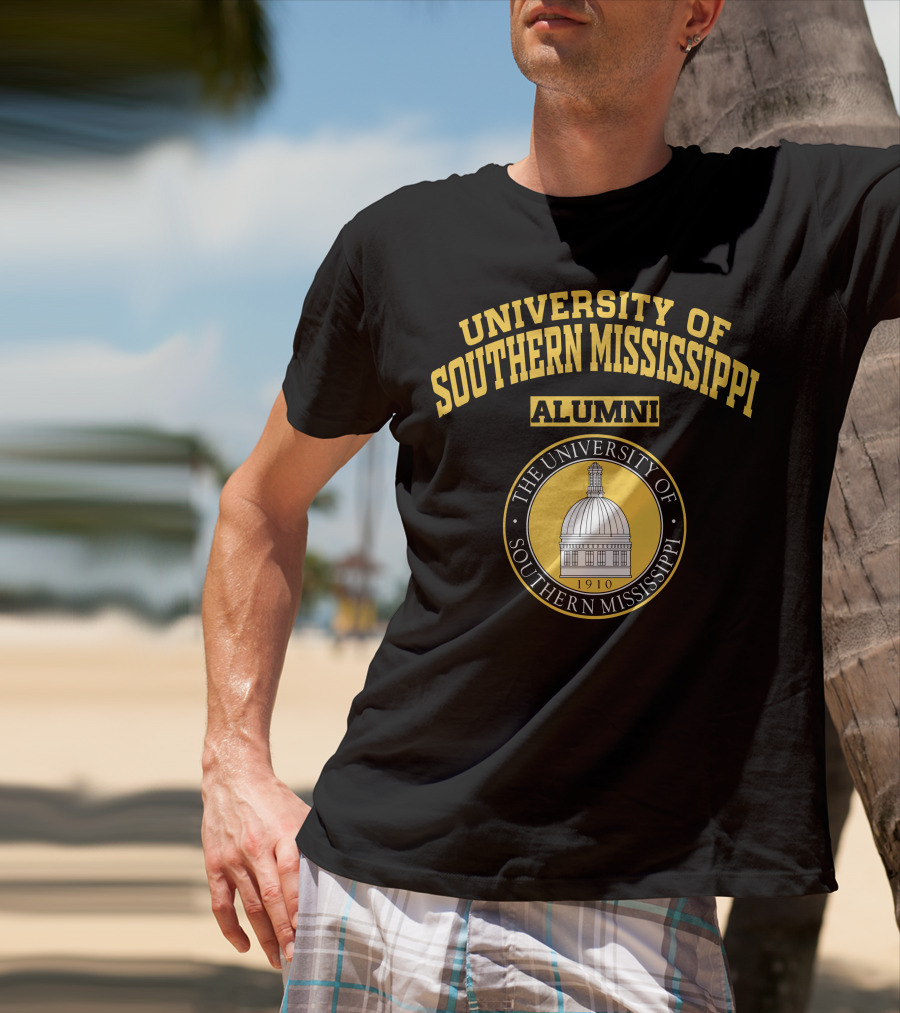University Of Southern Mississippi Alumni The University Of Southern Mississippi 1910 T-Shirt