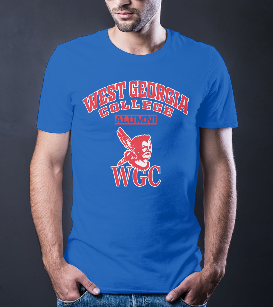 West Georgia College Alumni WGC Logo Native American T-Shirt