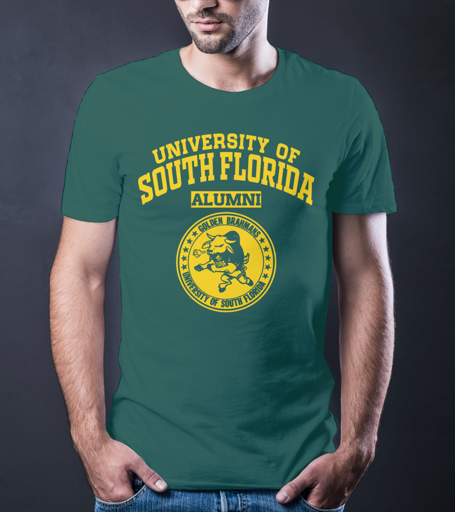 University Of South Florida Alumni Golden Brahmans T-Shirt