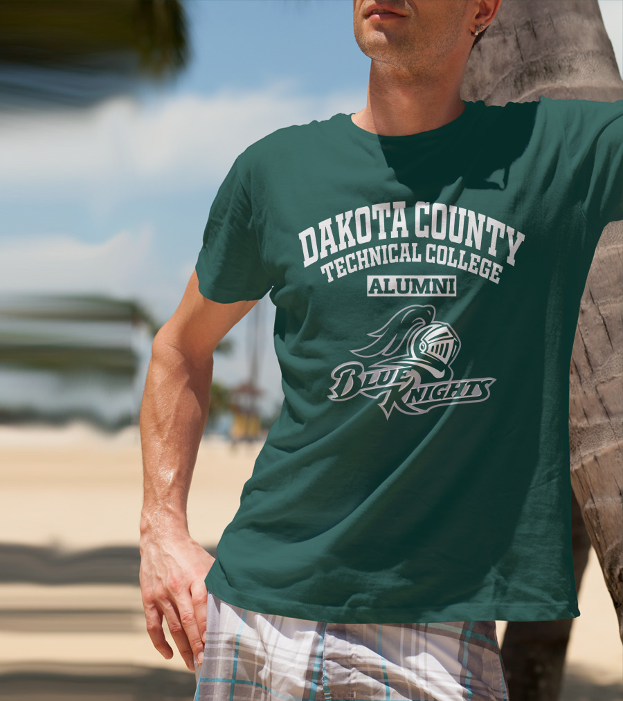 Dakota County Technical College Alumni Blue Knights T-Shirt