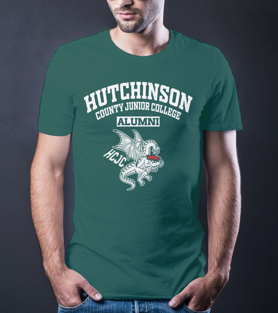 Hutchinson County Junior College Alumni HCJC Dragon T-Shirt