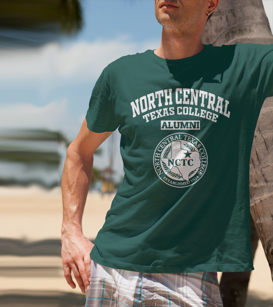 North Central Texas College Alumni NCTC Established 1924 T-Shirt
