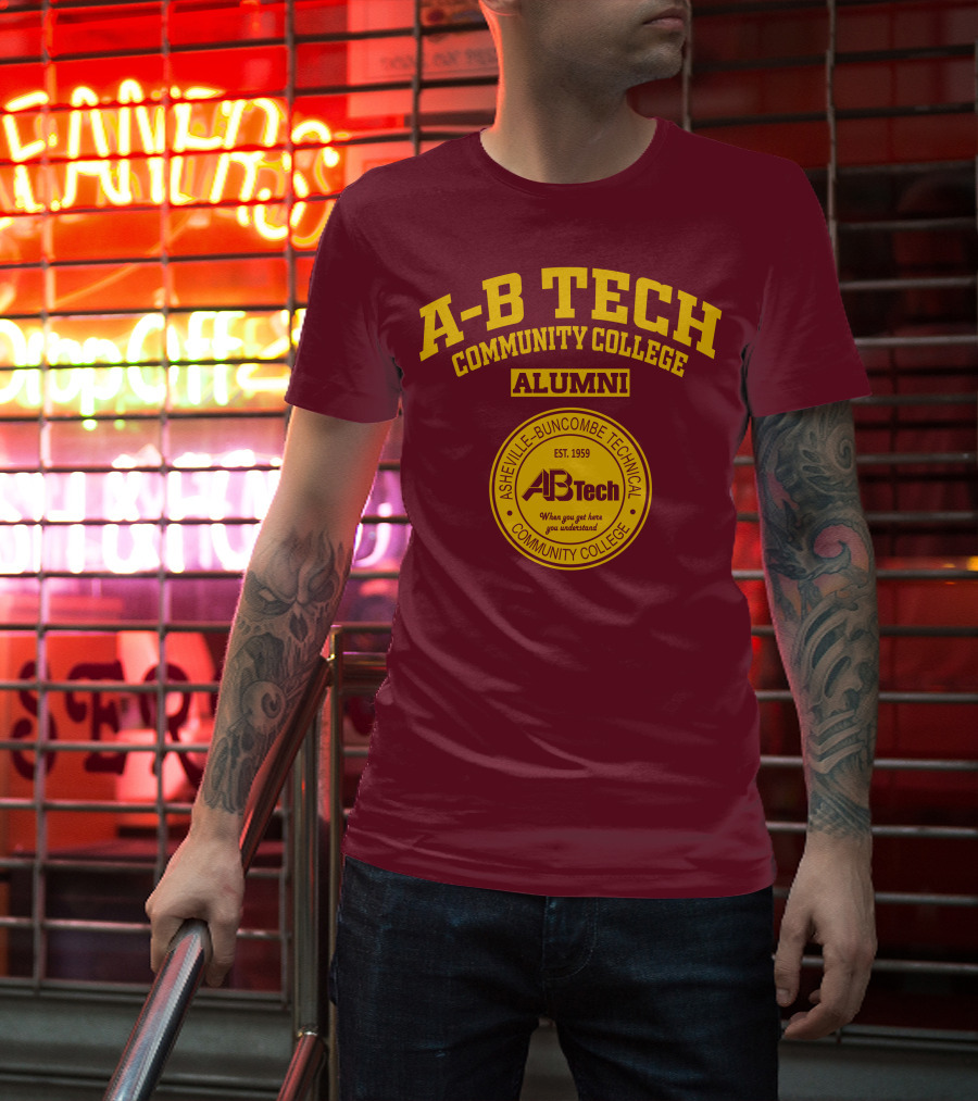 A-B Tech Community College Alumni Asheville-Buncombe Technical Est. 1959 T-Shirt