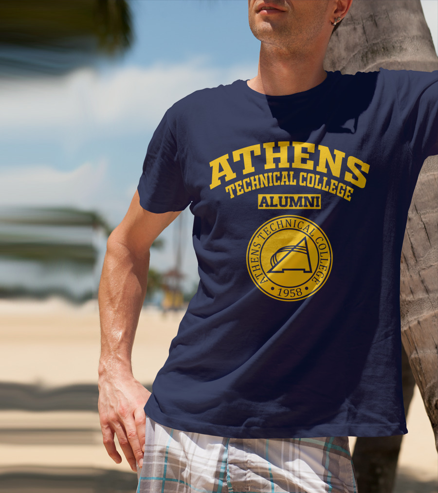 Athens Technical College Alumni 1958 Emblem T-Shirt