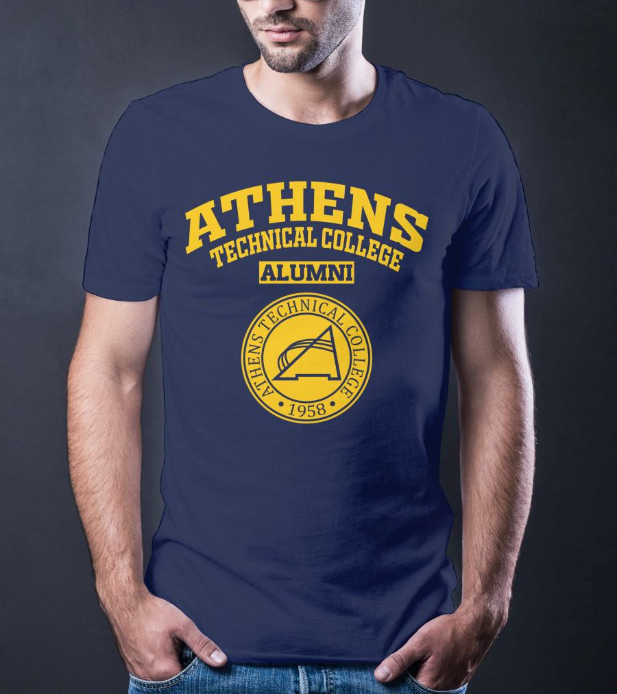 Athens Technical College Alumni 1958 Emblem T-Shirt
