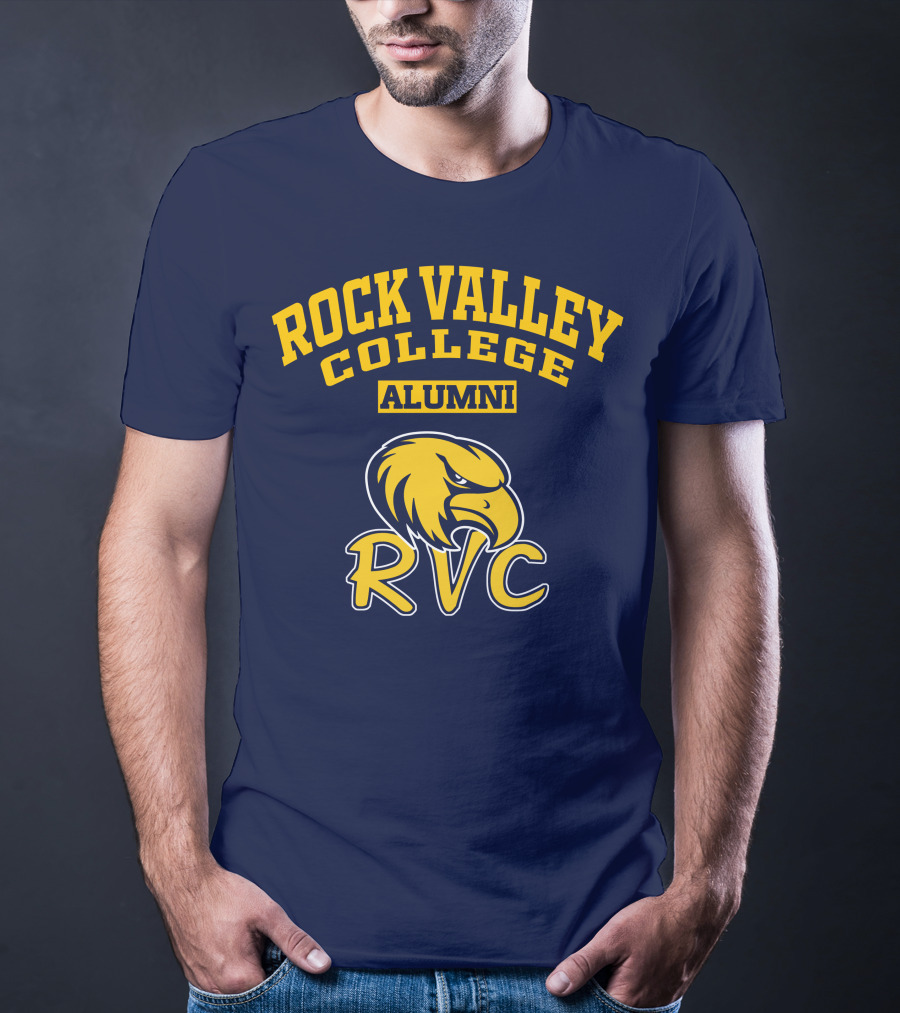 ROCK VALLEY COLLEGE ALUMNI RVC Eagle T-Shirt