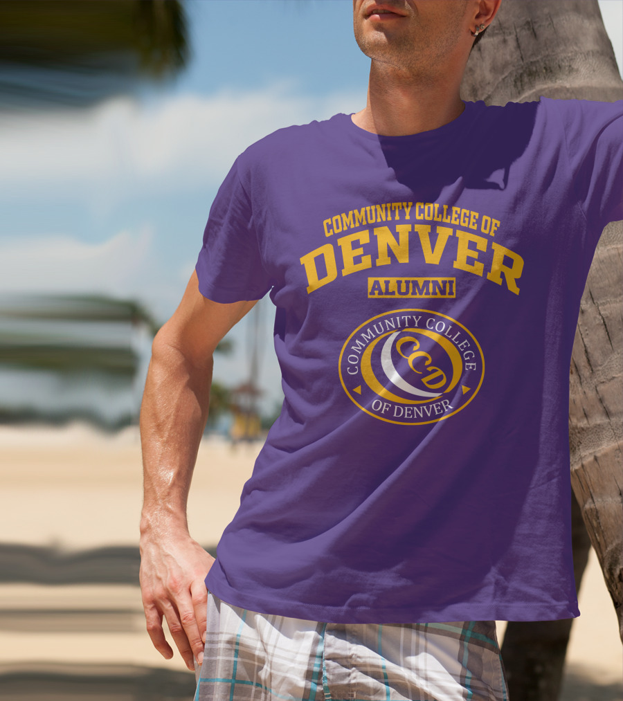 Community College Of Denver Alumni CCD T-Shirt