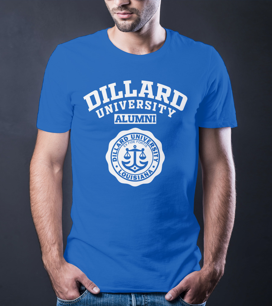 Dillard University Alumni Seal Ex Fide Fortis Louisiana T-Shirt