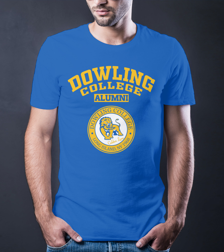 Dowling College Alumni Golden Lions Long Island NY 1968 T-Shirt