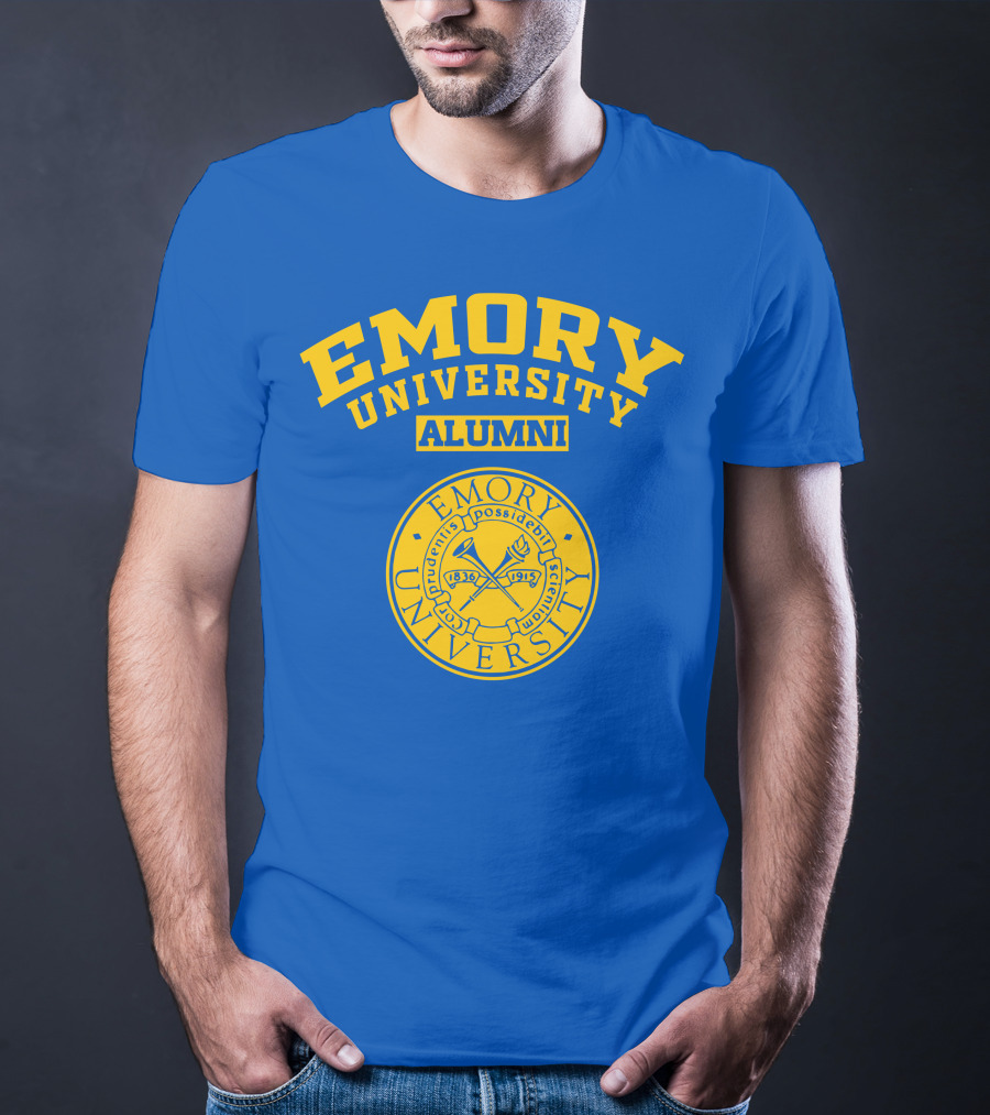 Emory University Alumni 1836 1915 Seal Eminence T-Shirt