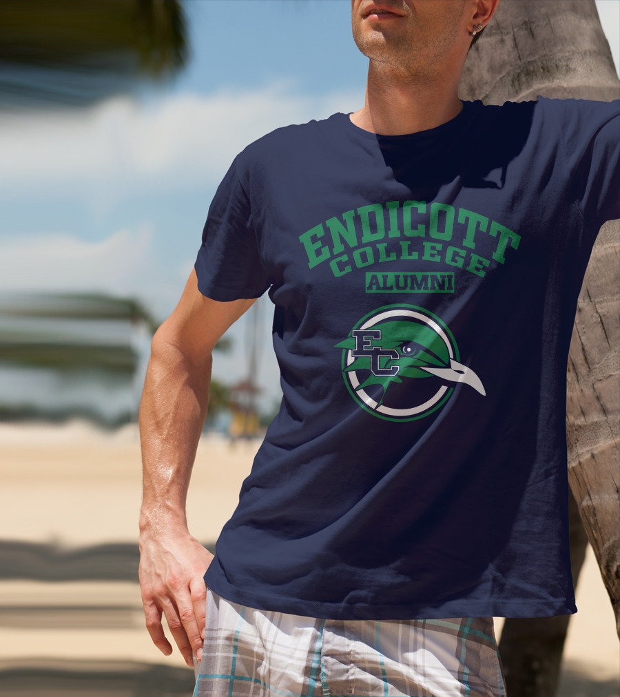 Endicott College Alumni Ec Logo Emblem T-Shirt