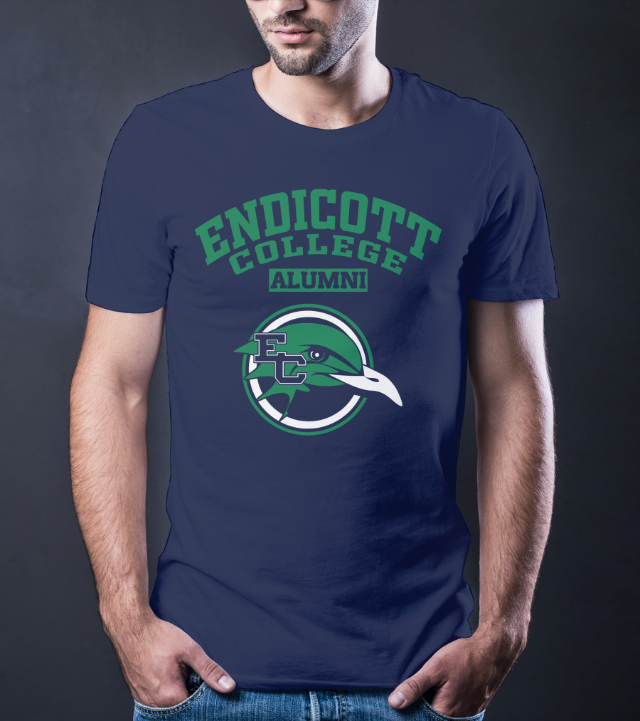Endicott College Alumni Ec Logo Emblem T-Shirt