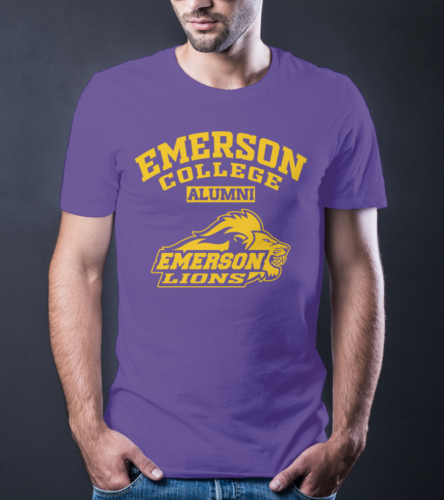 Emerson College Alumni Emerson Lions T-Shirt