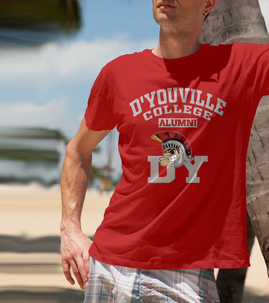 D Youville College Alumni DY Spartan T-Shirt