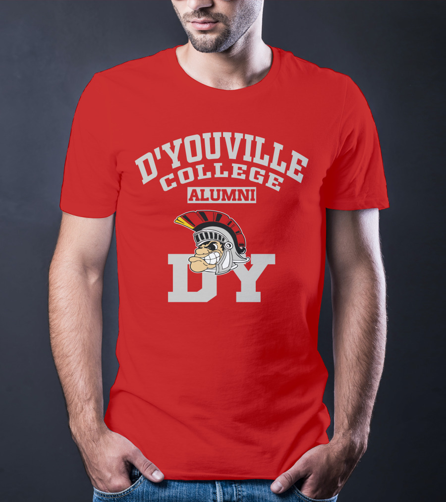 D Youville College Alumni DY Spartan T-Shirt