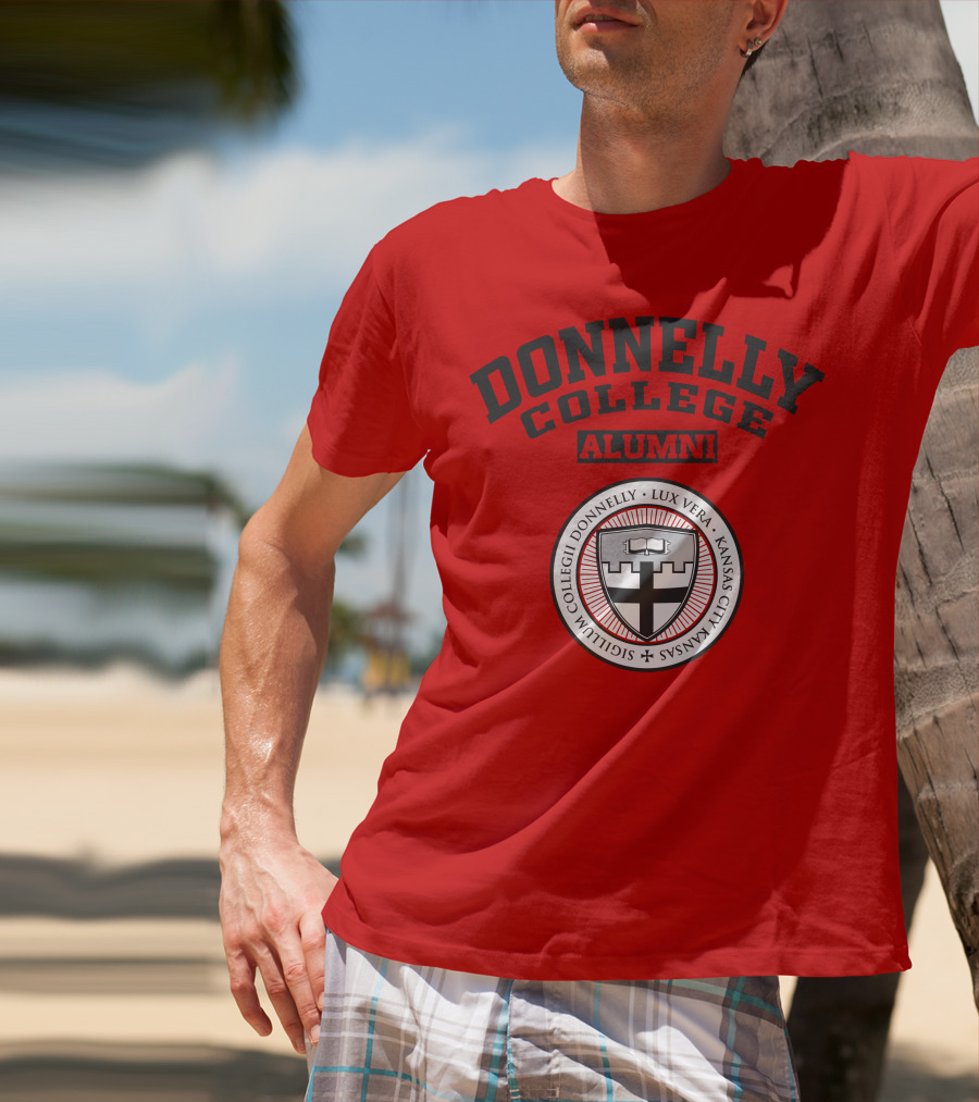 Donnelly College Alumni Lux Vera Seal Kansas City T-Shirt