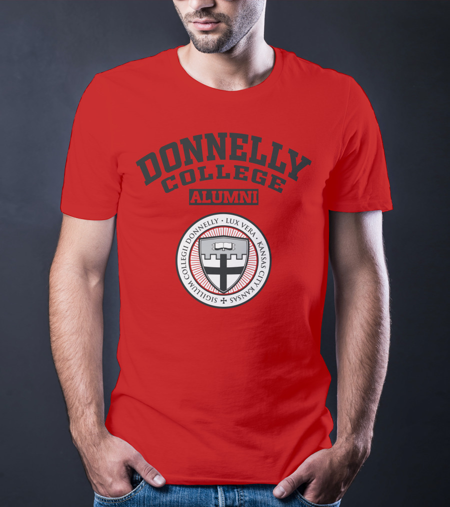Donnelly College Alumni Lux Vera Seal Kansas City T-Shirt