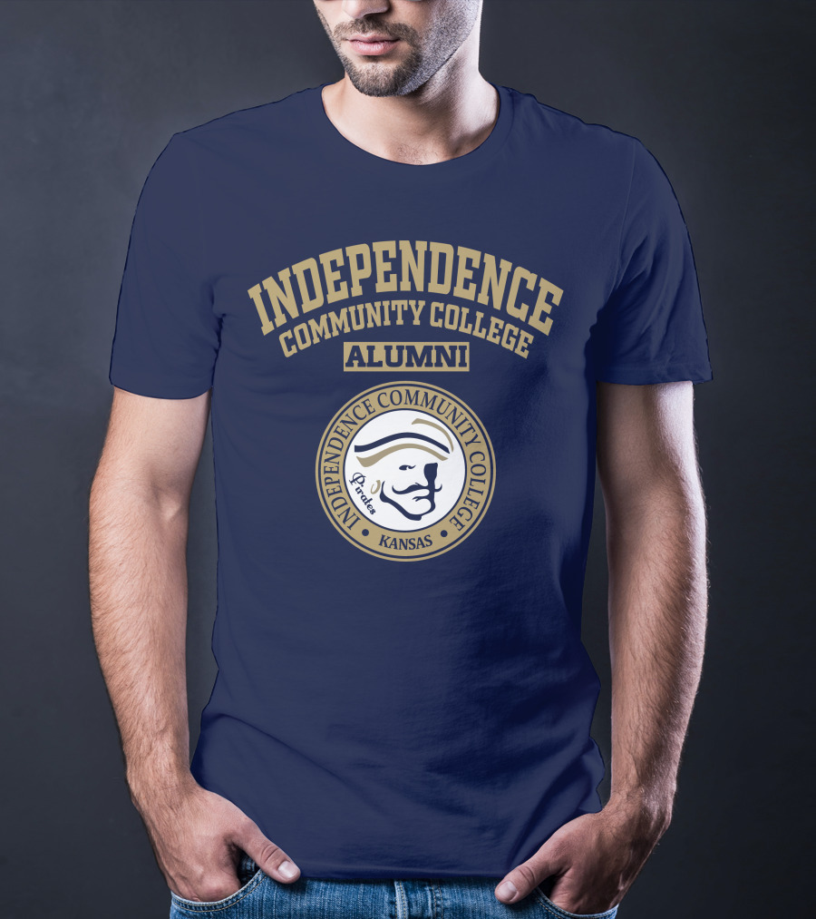 Independence Community College Alumni Kansas Pirates T-Shirt