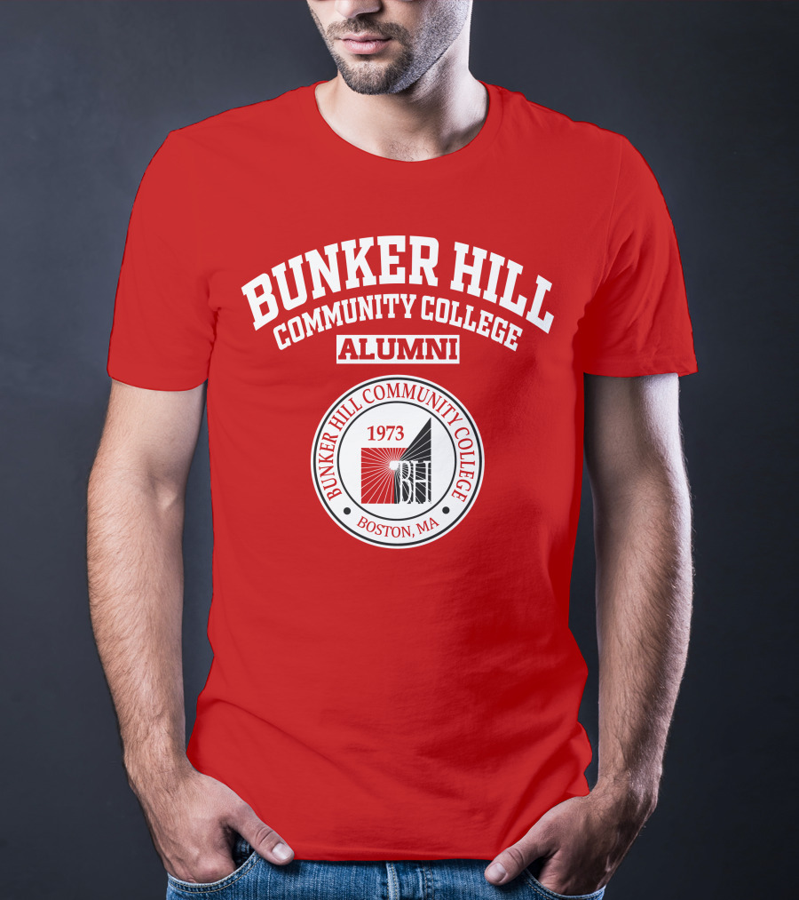 Bunker Hill Community College Alumni Boston MA 1973 T-Shirt