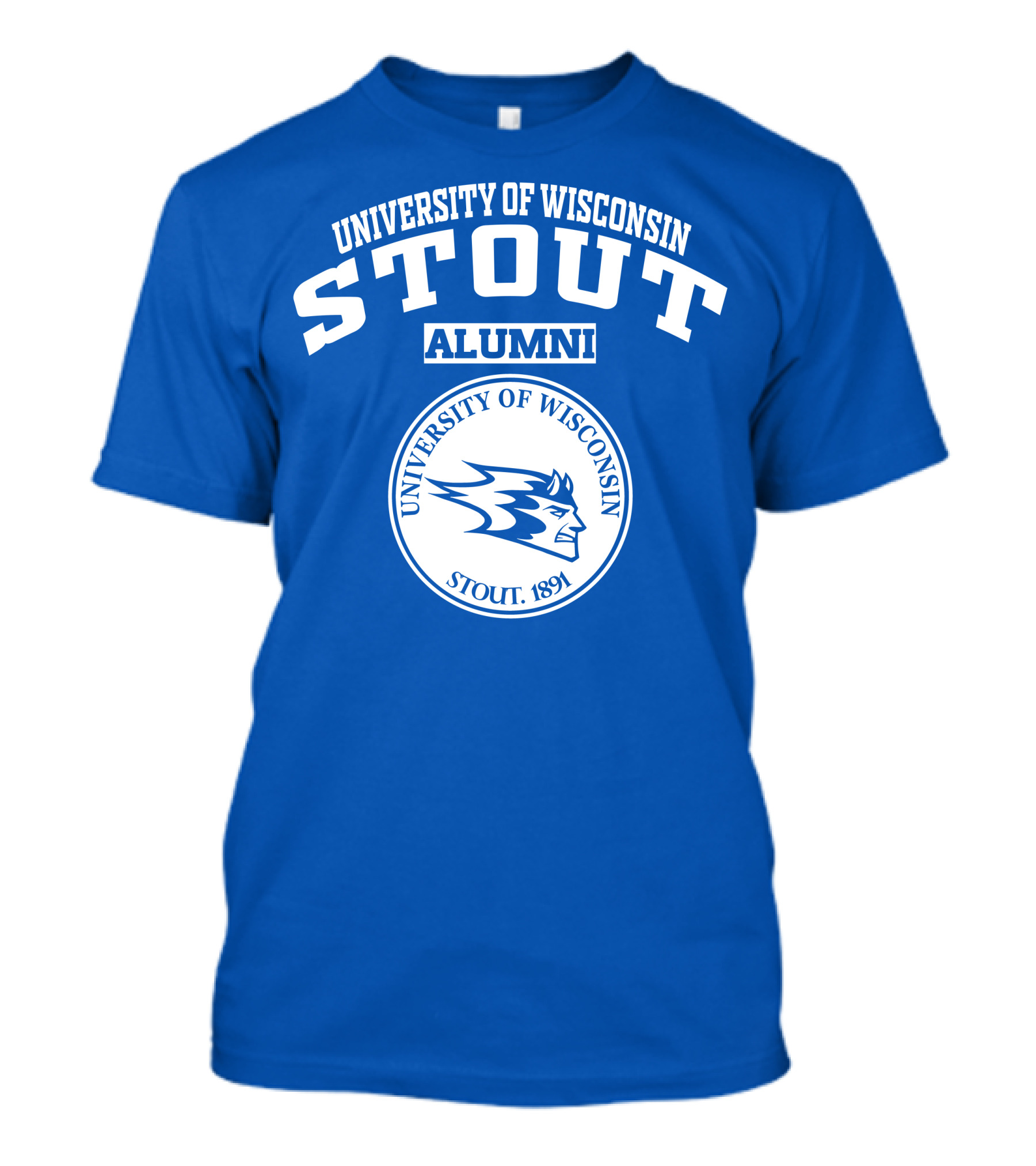 University Of Wisconsin Stout Alumni 1891 T-Shirt