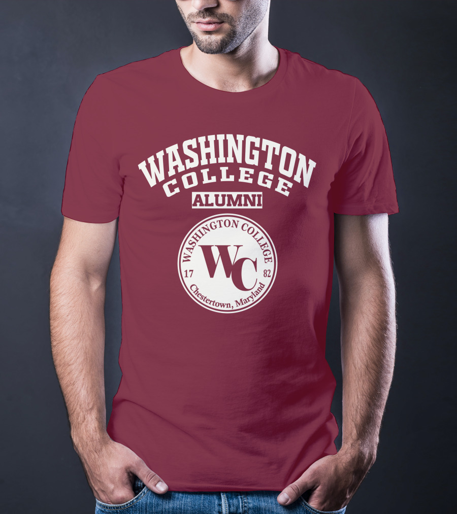 Washington College Alumni Chestertown Maryland 1782 WC T-Shirt