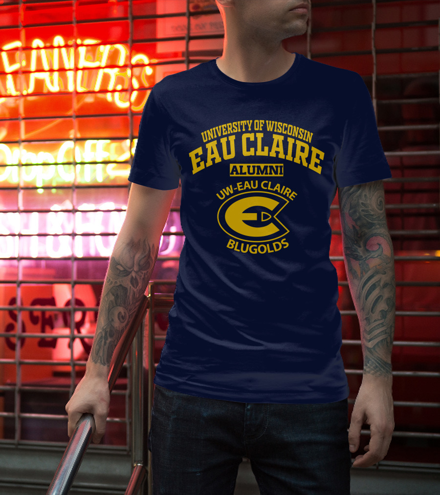 University Of Wisconsin Eau Claire Alumni UW-Eau Claire Blugolds T-Shirt