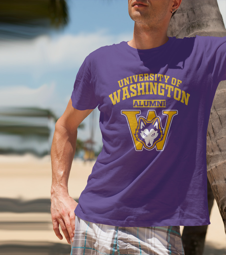 University Of Washington Alumni W Husky T-Shirt