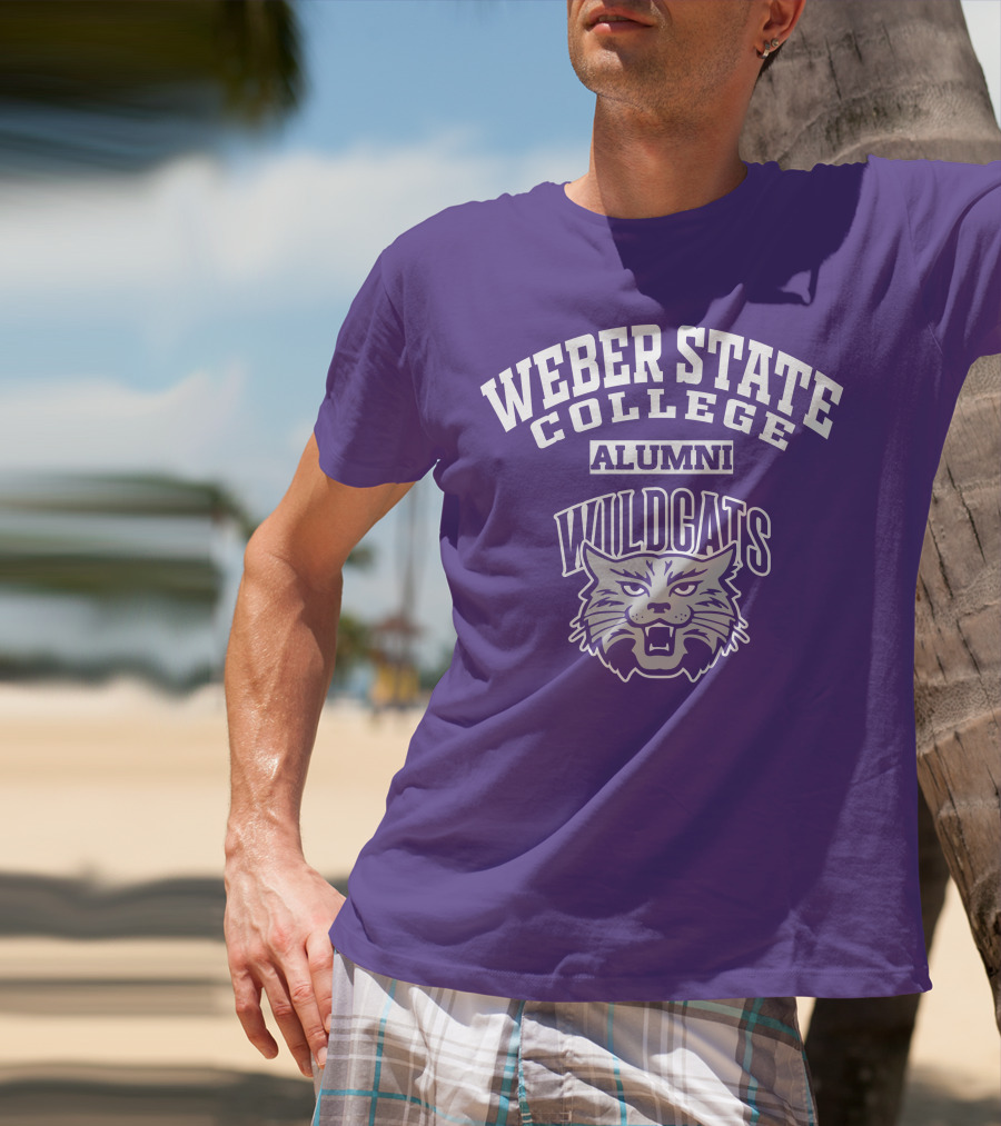 Weber State College Alumni Wildcats T-Shirt