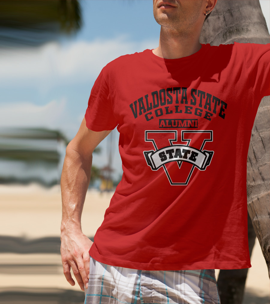 Valdosta State College Alumni V State T-Shirt