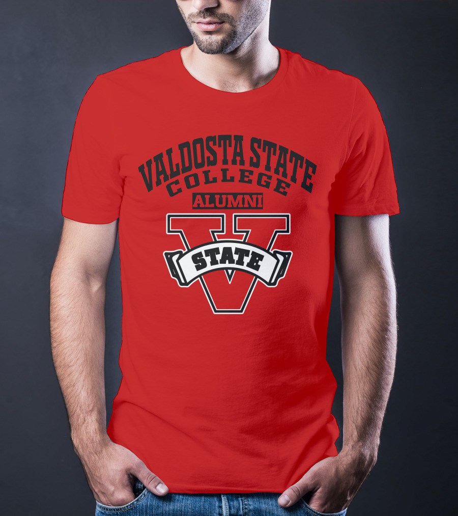 Valdosta State College Alumni V State T-Shirt