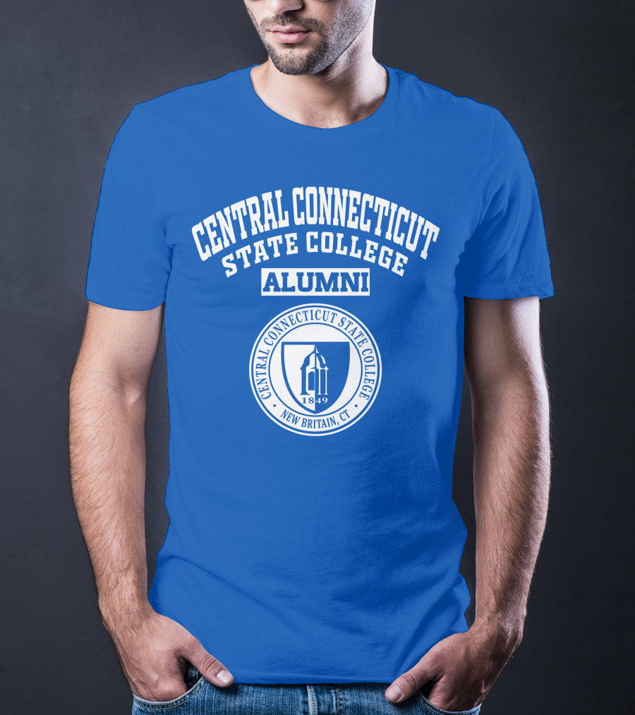 Central Connecticut State College Alumni New Britain CT 1849 T-Shirt