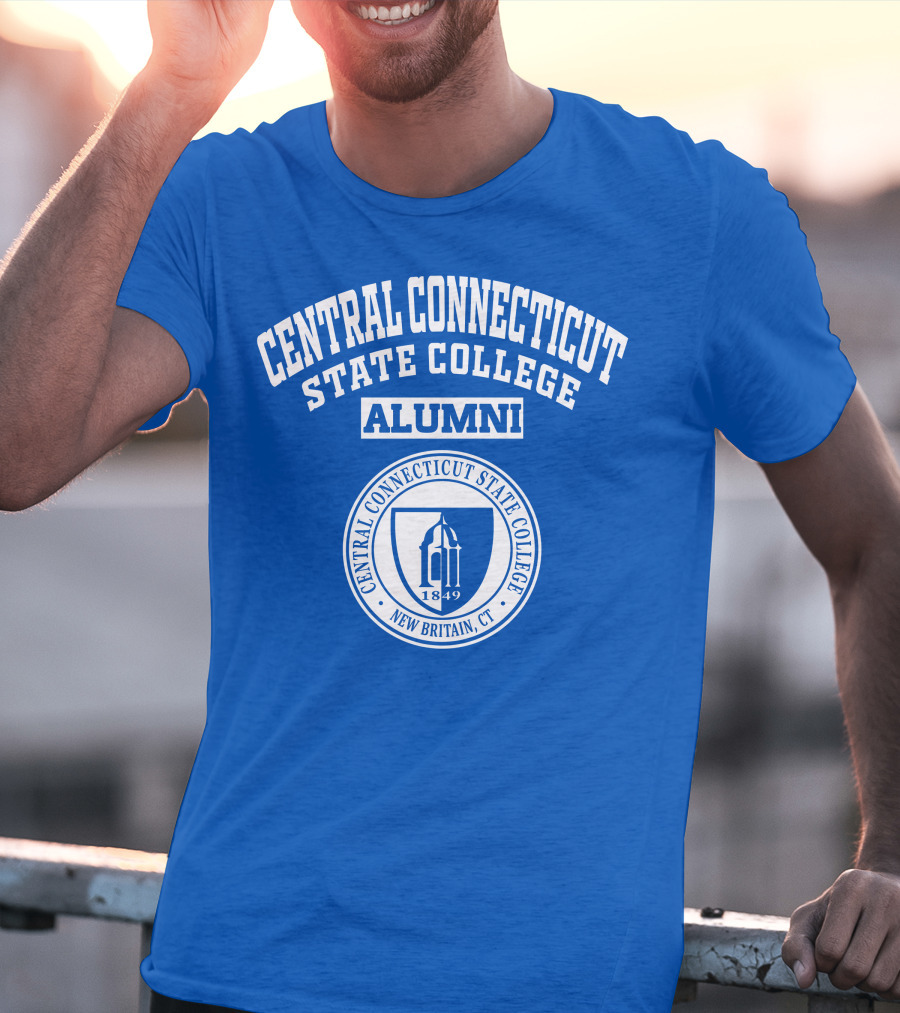 Central Connecticut State College Alumni New Britain CT 1849 T-Shirt