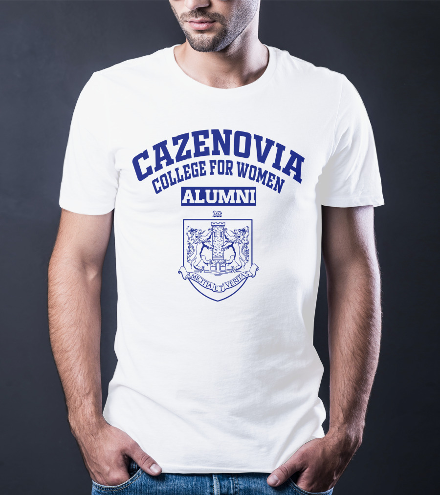 Cazenovia College For Women Alumni Amicitia Et Veritas Crest T-Shirt